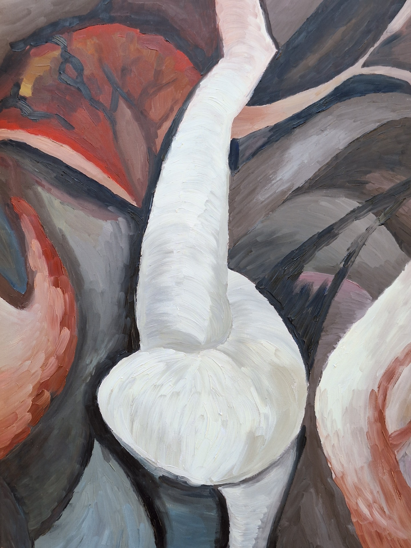 Neuron, olej, 50x70 cm