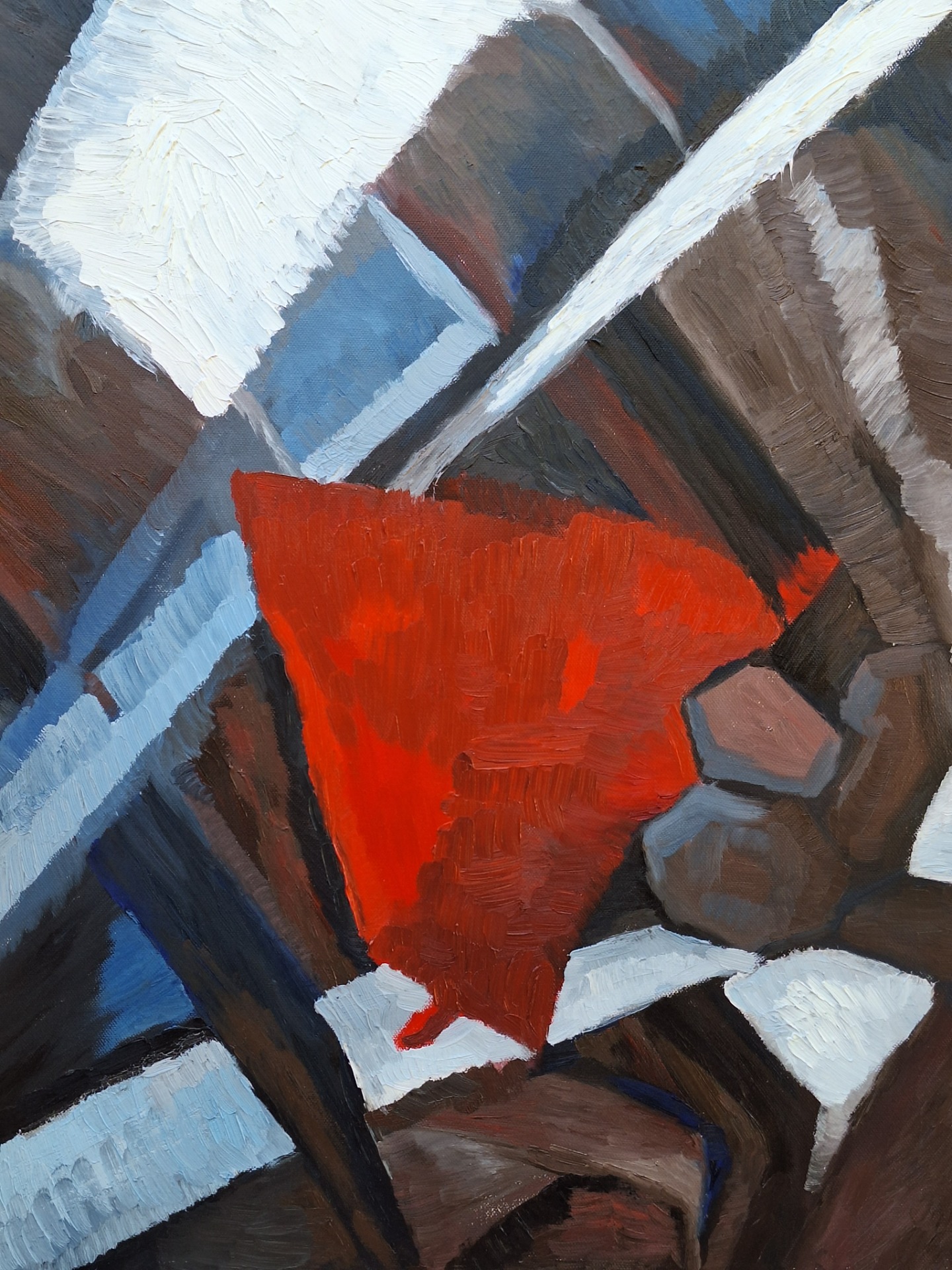 Půda snů, olej, 50x70 cm