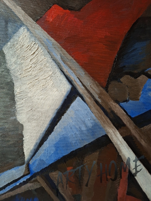 Půda snů II., olej, 50x70 cm